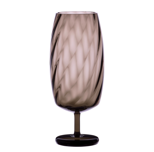 Novelties Hush Sklenice na pivo Hush, tmavý smoke